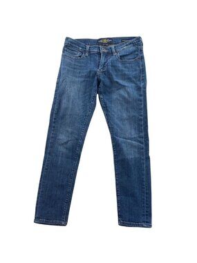 Lucky Brand Sienna Slim Boyfriend Jeans 25 Y2K Low Rise 7.5" Blue Denim 30" Wais